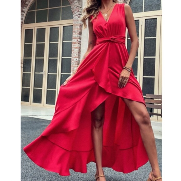 Boho high low maxi dress - Picture 4 of 16